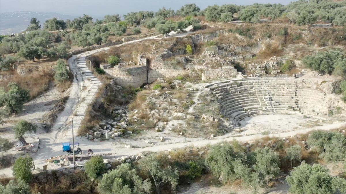 Iarael, Samaria, Roman theatre