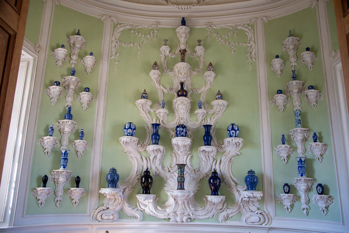 Latvia, Baroque Rundale palace – Porcelain room