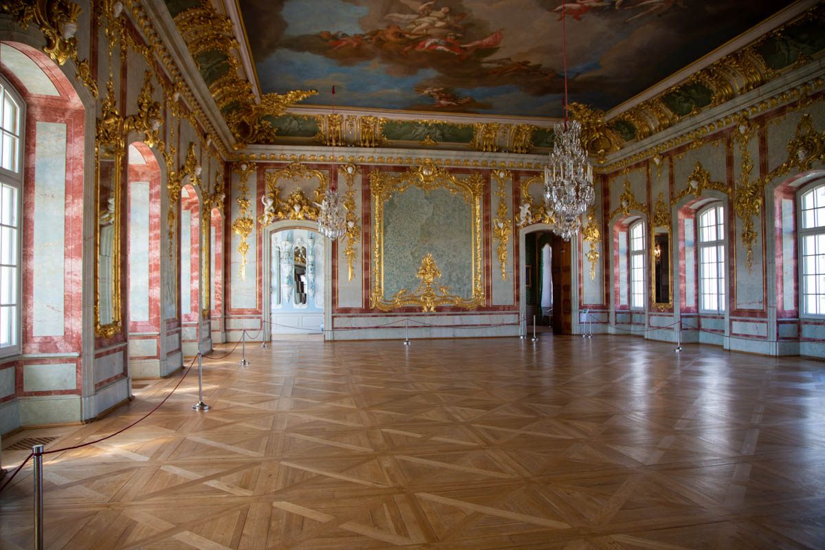 Latvia, Baroque Rundale palace – Golden Hall