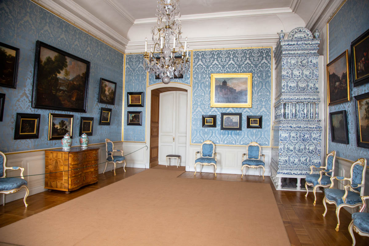 Latvia, Baroque Rundale palace – Dutch salon