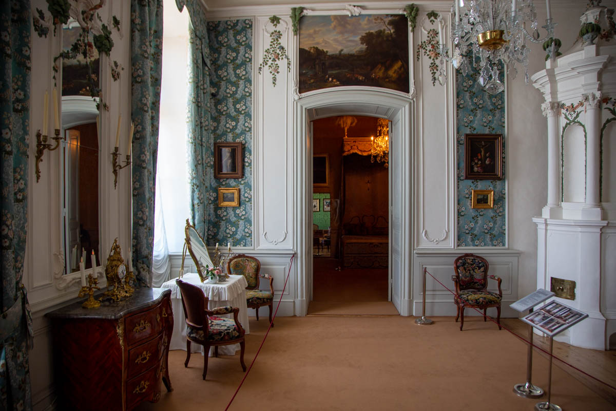 Latvia, Baroque Rundale palace – Duchess Boudoir
