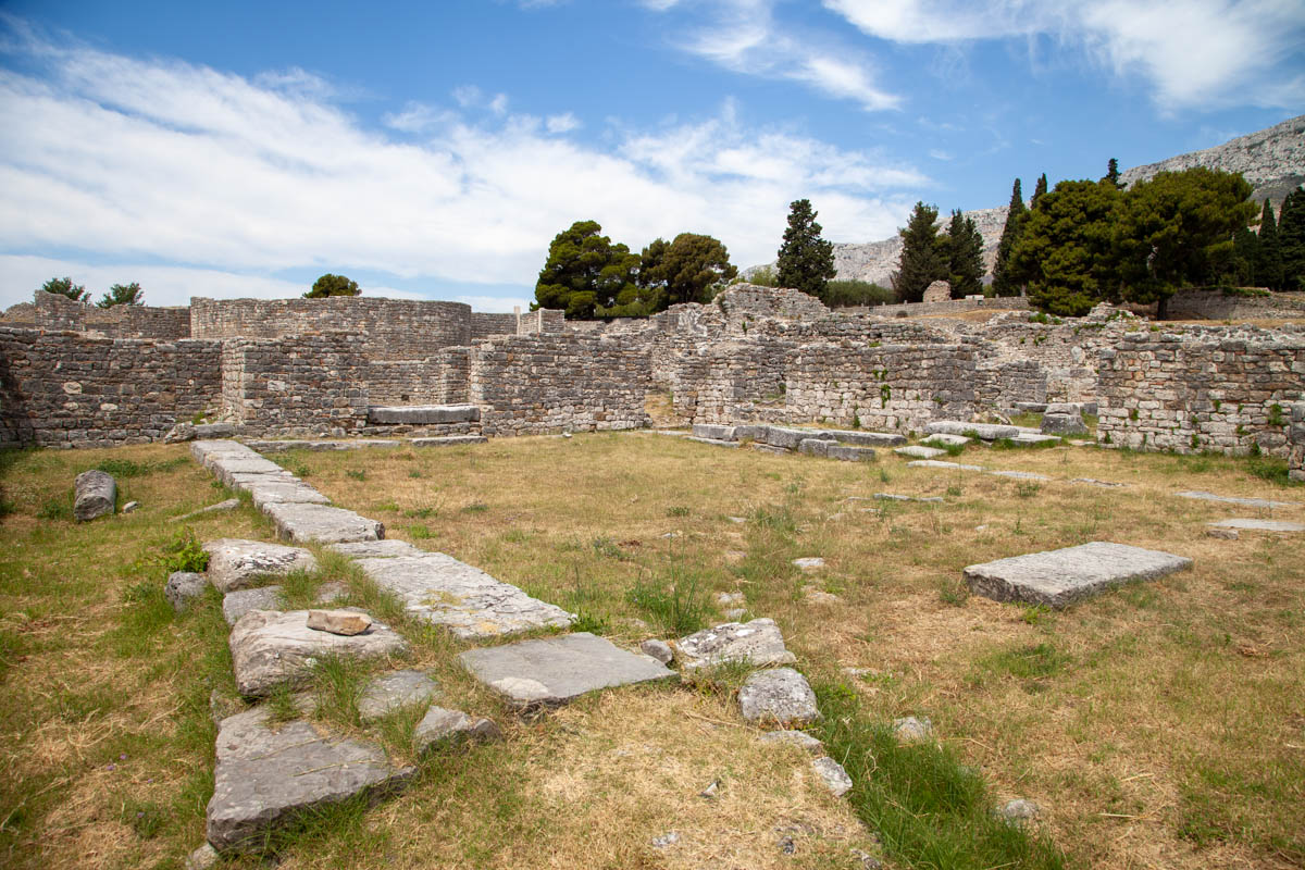 Croatia, Salona Ancient City – Roman baths