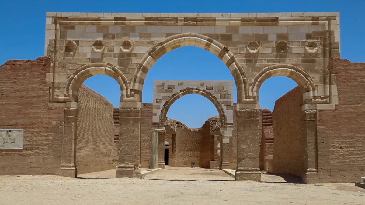 Jordan, Umayyad Qasr Mshatta Desert Castle