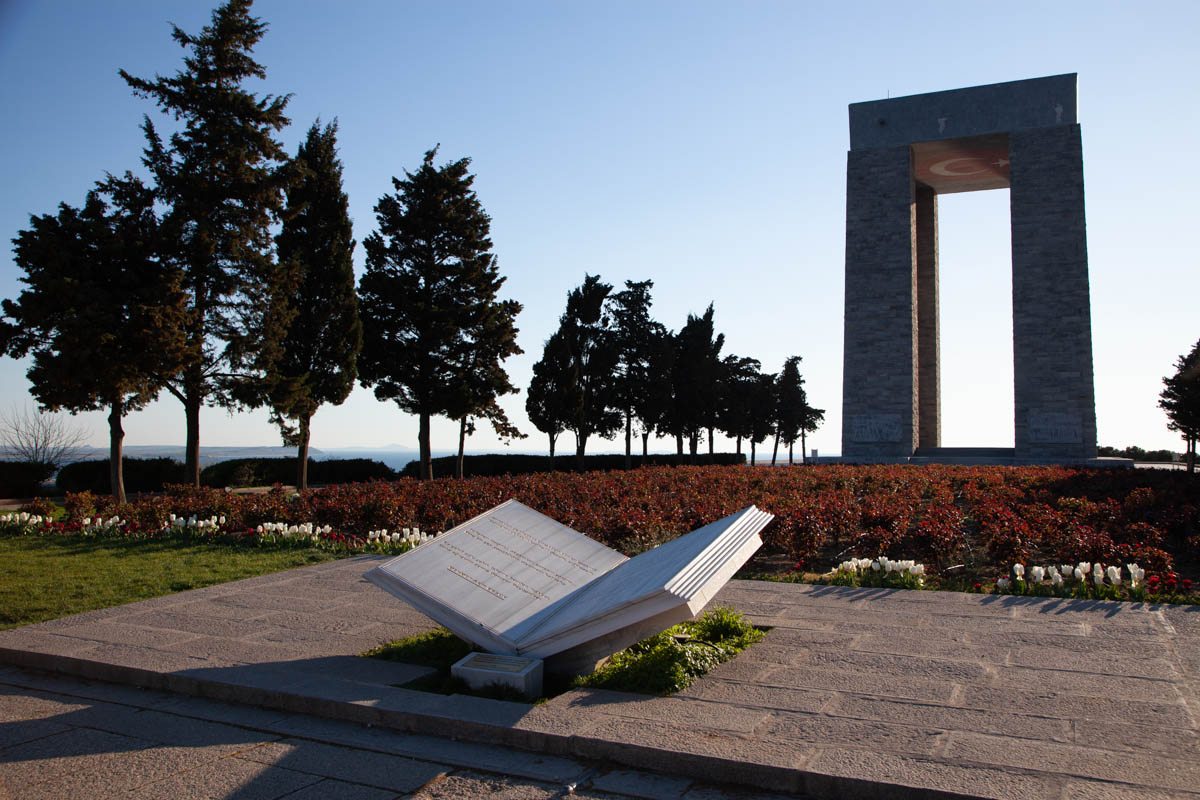 Turkey, Canakkale, Gallipoli, view