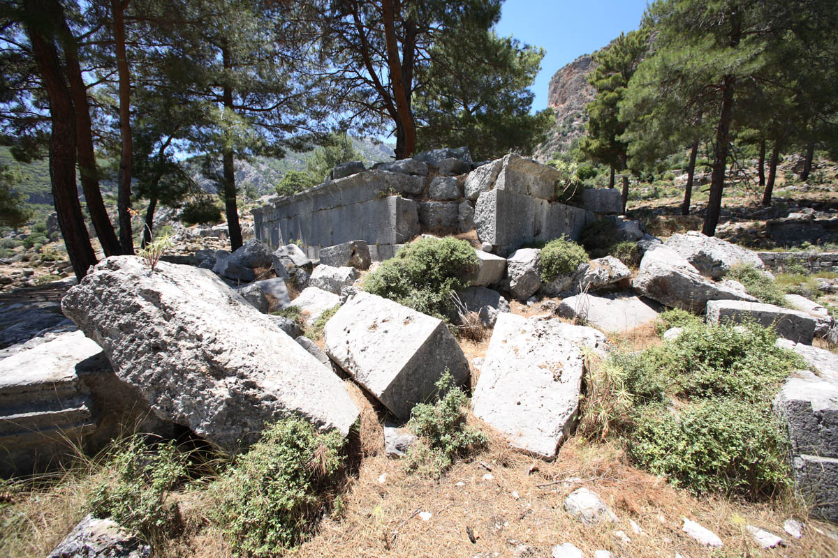 Turkey, Mugla, Pinara – Temple of Aphrodite