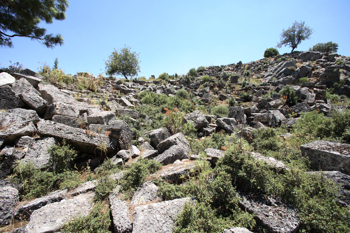 Turkey, Mugla, Pinara – Odeon