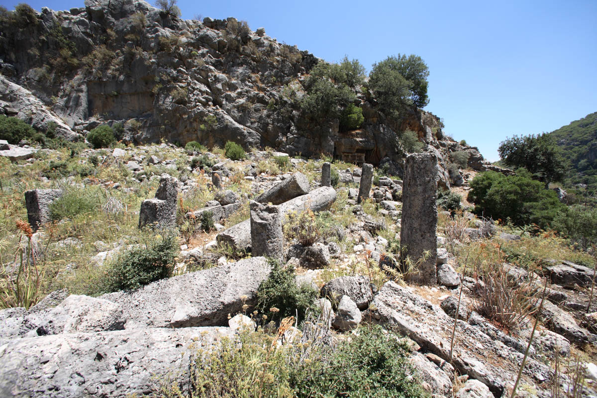 Turkey, Mugla, Pinara – Agora
