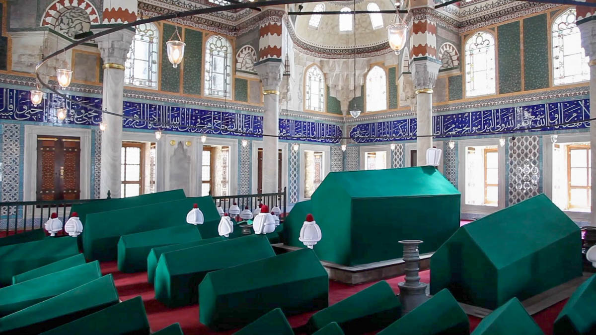 Turkey, Marmara, Istanbul, Hagia Sophia – tombs of the Sultans – Ottoman art