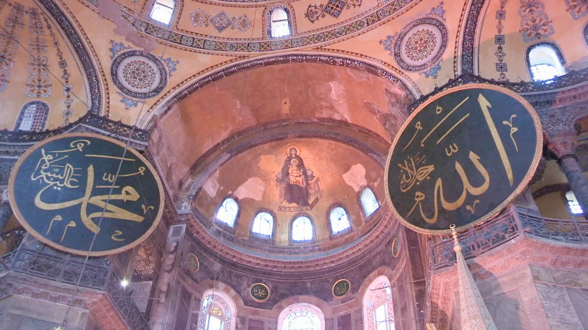 Turkey, Marmara, Istanbul, Hagia Sophia – Apse