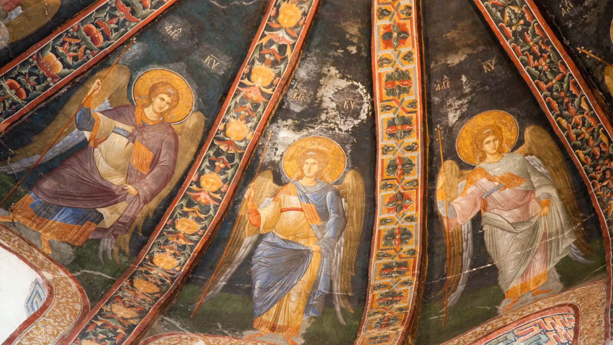 Turkey, Marmara, Istanbul, Chora church (church of the Holy Saviour) – paintings