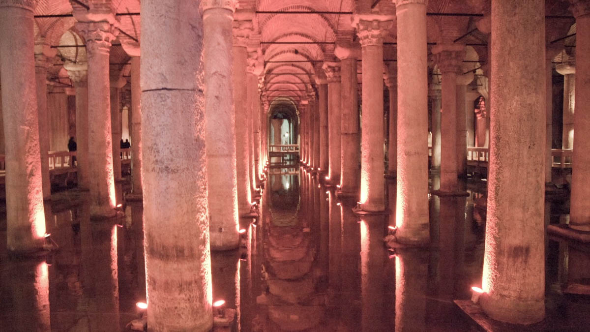 Turkey, Marmara, Istanbul, Basilica Cistren (Byzantine)