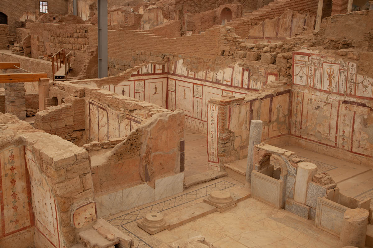 Turkey, Izmir, Ephesus, Roman buildings