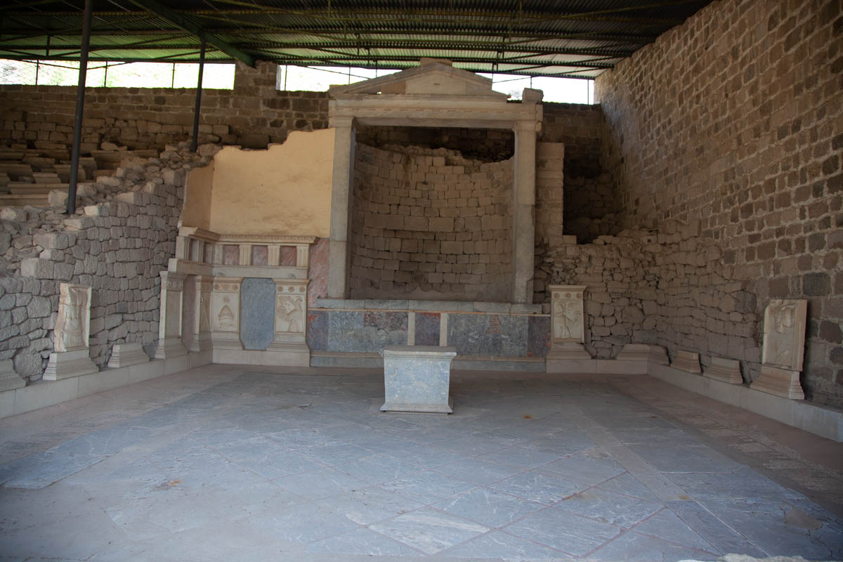 Turkey, PIzmir, Pergamon, Heroon of Diodoros Pasparos