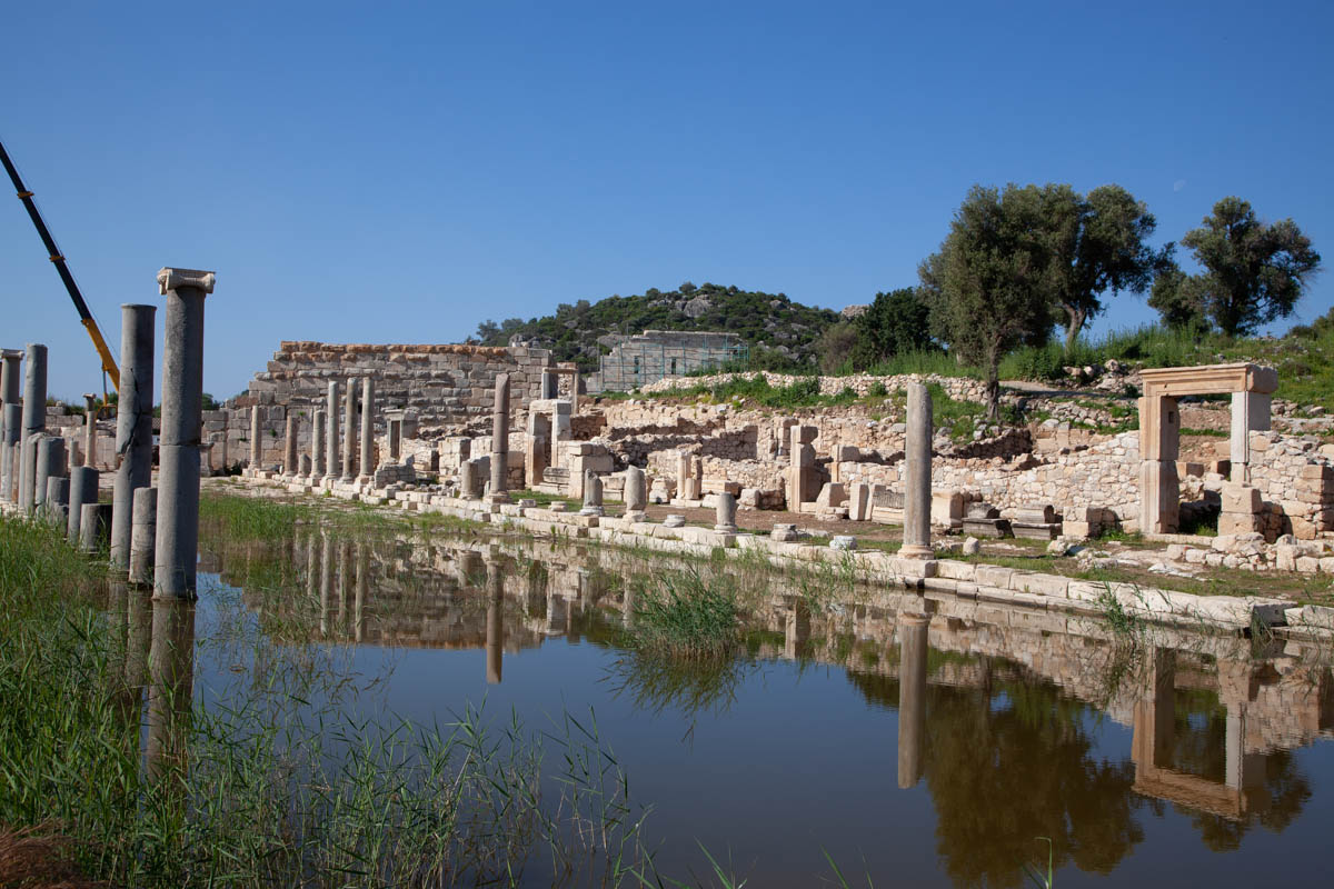 Turkey, Antalya, Patara – Main Street