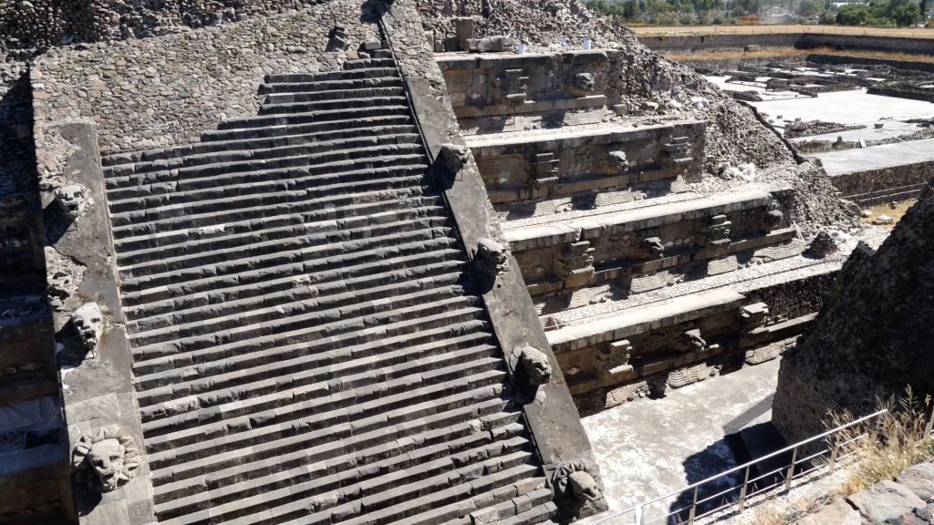 Mexico, Teotihuacan, Temple of the Feathered Serpent