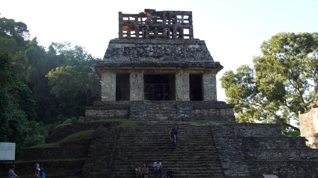 Mexico, Palenque, Temple of the Sun