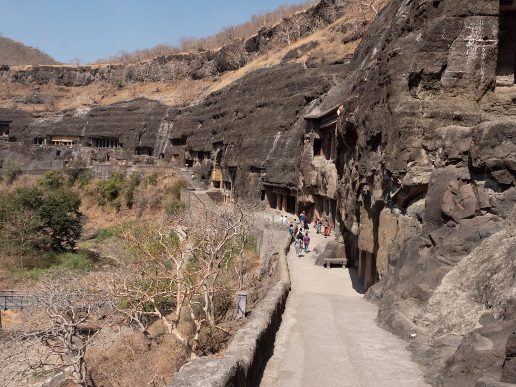 India, Maharashtra – Ajanta rock caves
