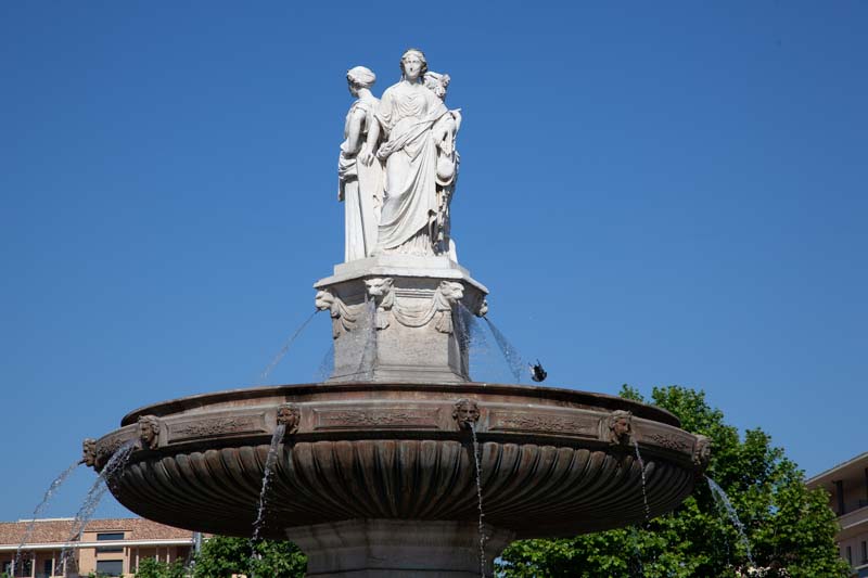 Aix-en-Provence, fountain