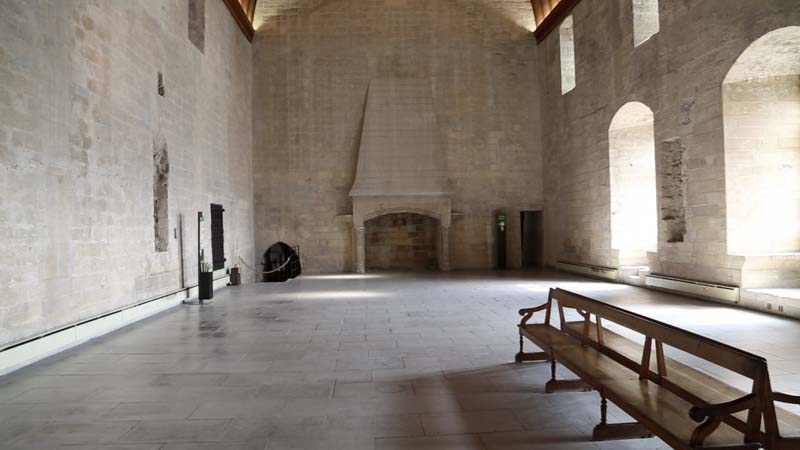 Avignon, Old Palace of Benedict XII -Great tinel