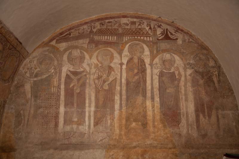Chartres, frescoes