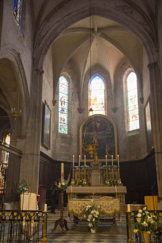 Avignon, Saint Agricole church – altar