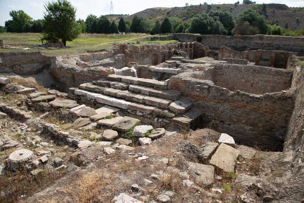 Stobi ancient city – Central Roman Baths