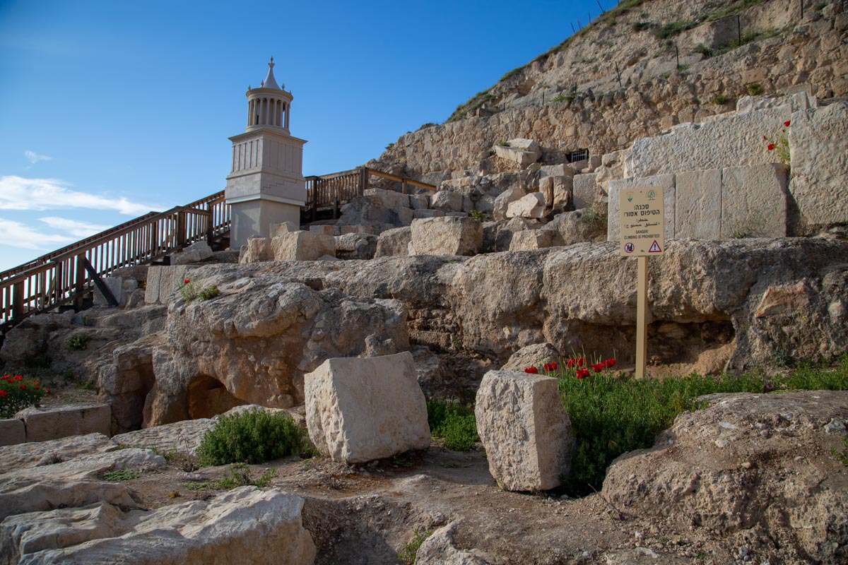 Herodium – Tomb area of King Herodes
