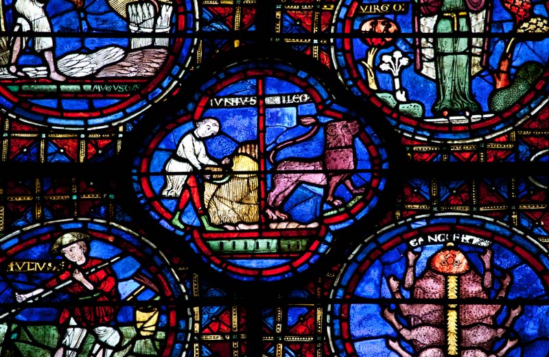 Chartres-The Zodiac Window