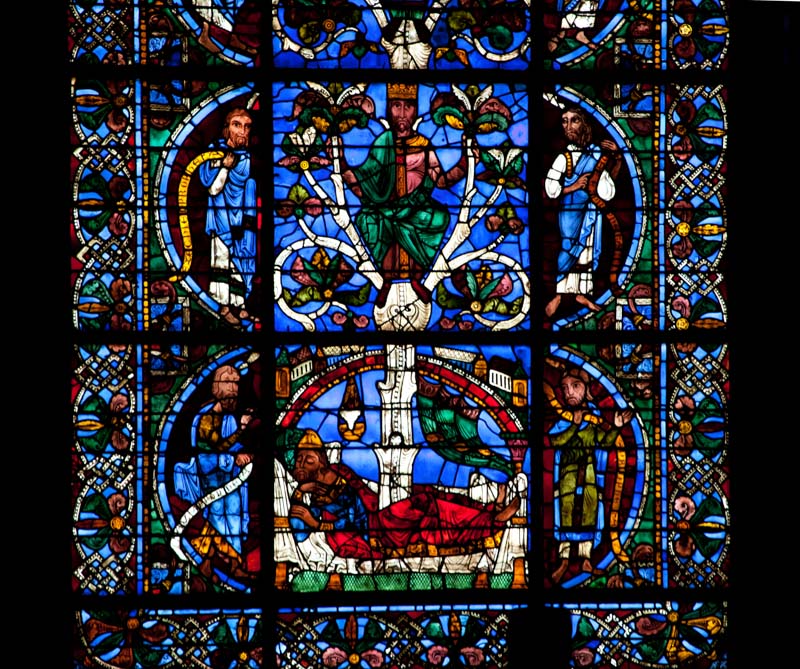 Chartres-The Jesse Window