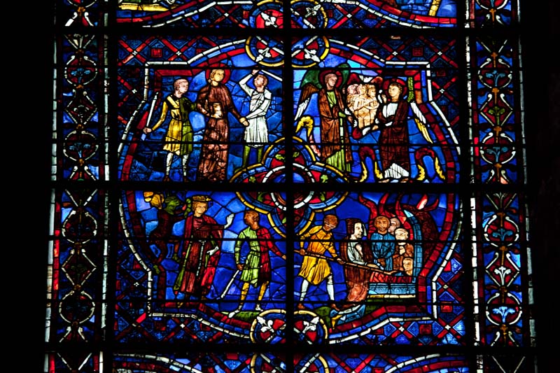 Chartres-Stories of St. Margaret and St. Catherine