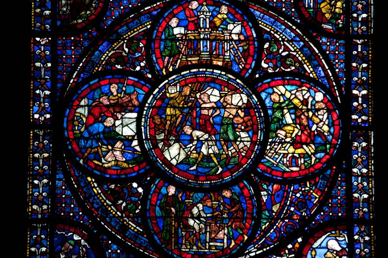 Chartres-Miracles of the Virgin