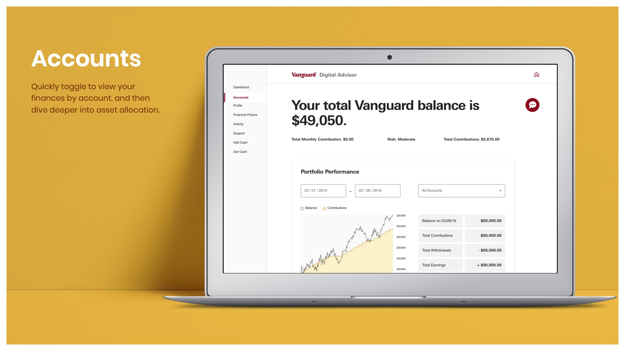 Vanguard interface 5