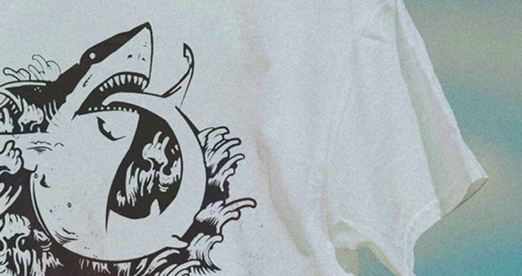 Riptail — logo and apparel for a fishing tackle company