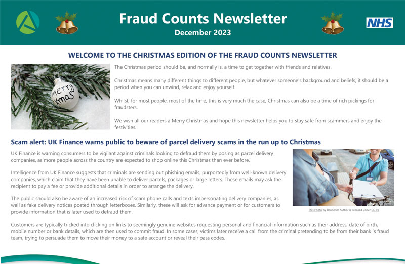 Fraud Counts Newsletter