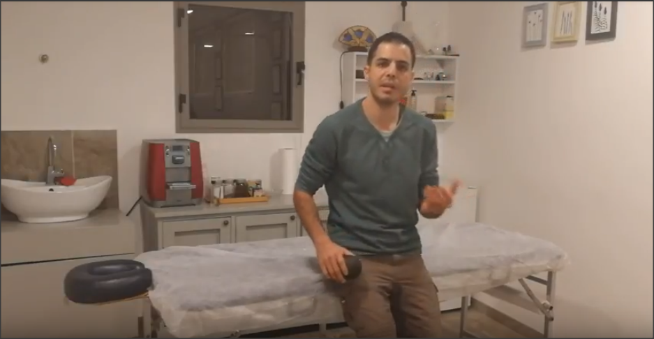 מדריך לעיסוי עצמי בשריר ההמסטרינג- hamstring