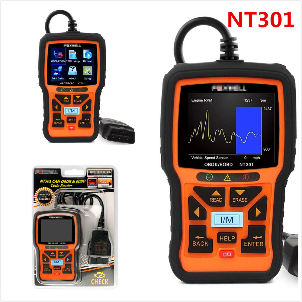 סורק תקלות OBD2 / EOBD לכל סוגי הרכב
