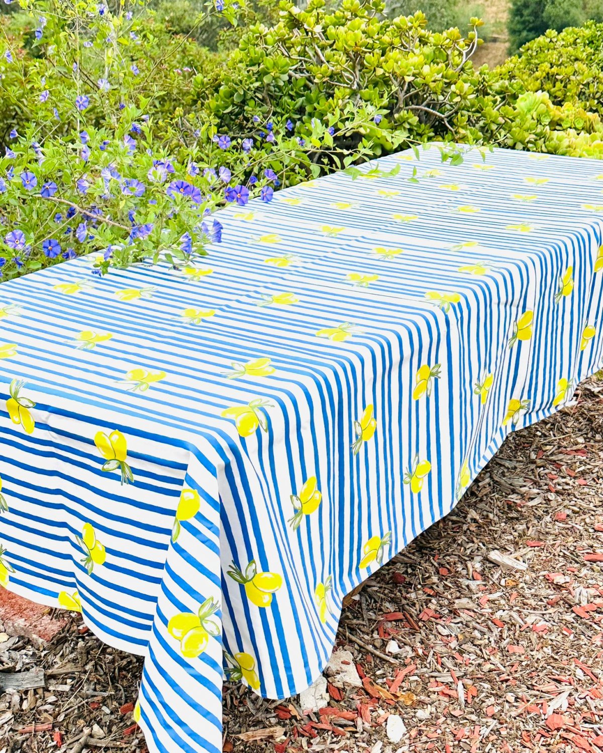 Limoncello Tablecloth — Textile by Limor Mazuz