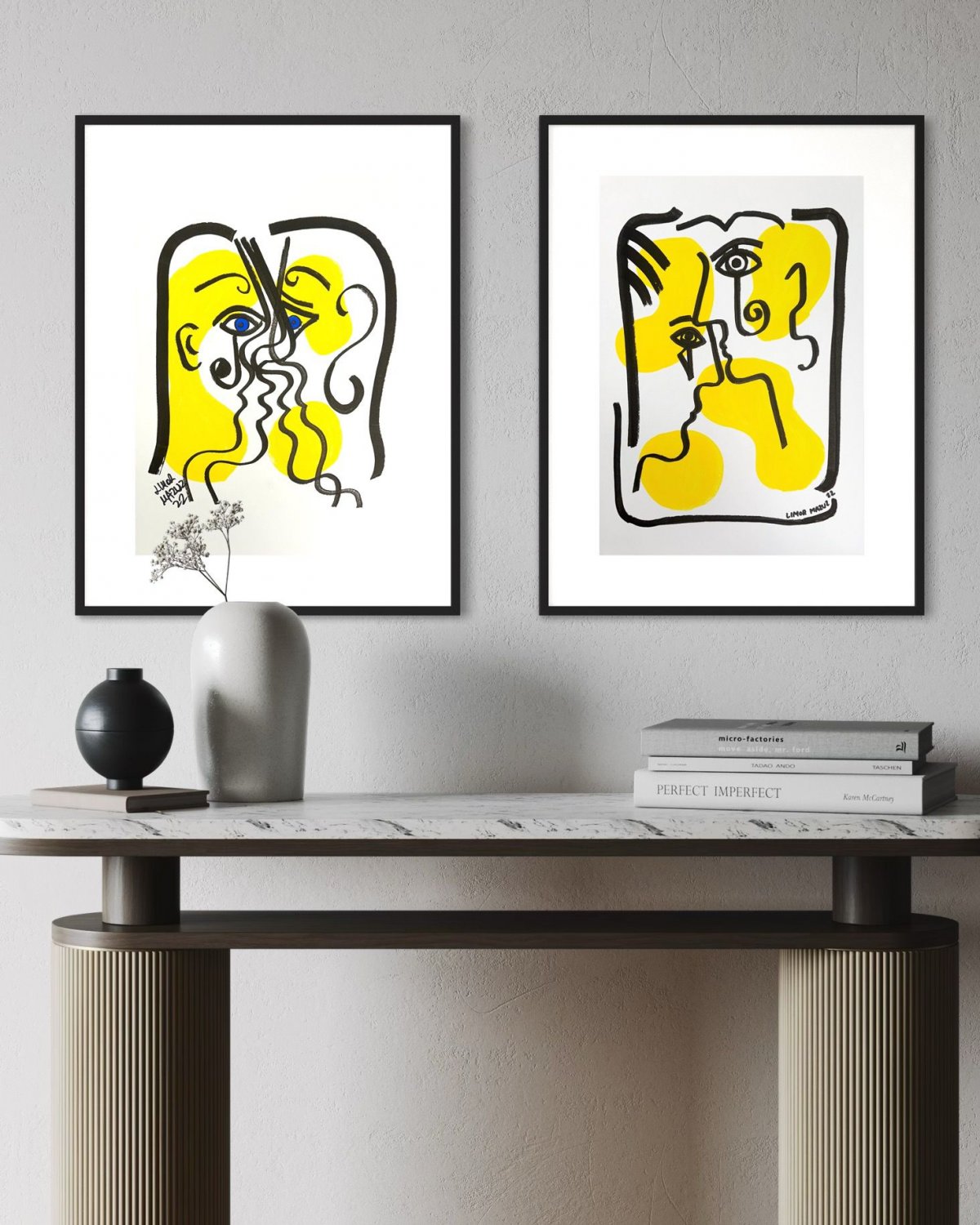 Golden Shadow Collection 2 — On Paper by Limor Mazuz
