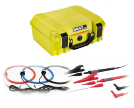 Mobile GES analyzer in a yellow hard case with probes