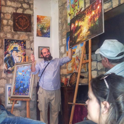 סיור בעקבות האמנות והקבלה בצפת