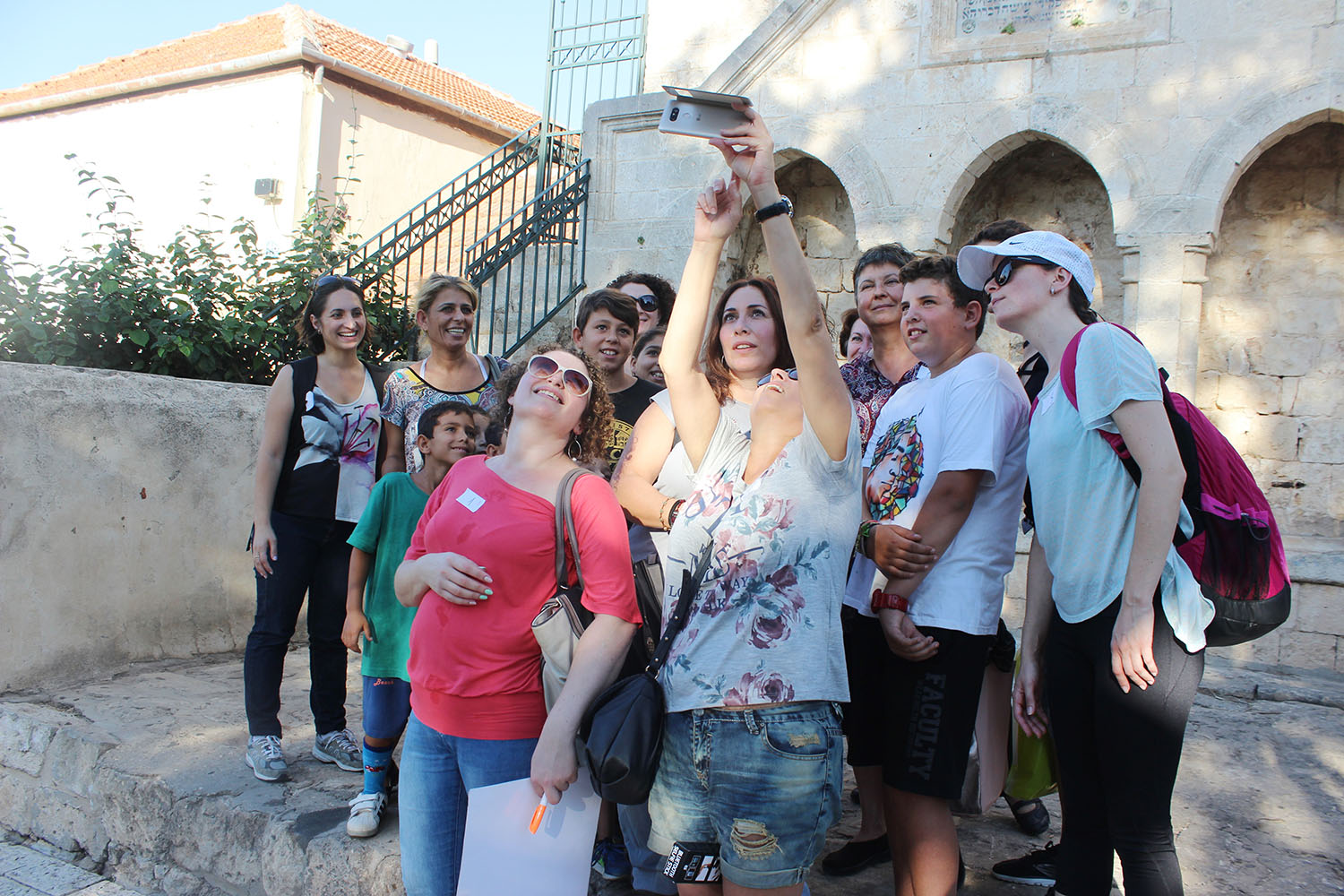 Group tour in Zichron Yaacov