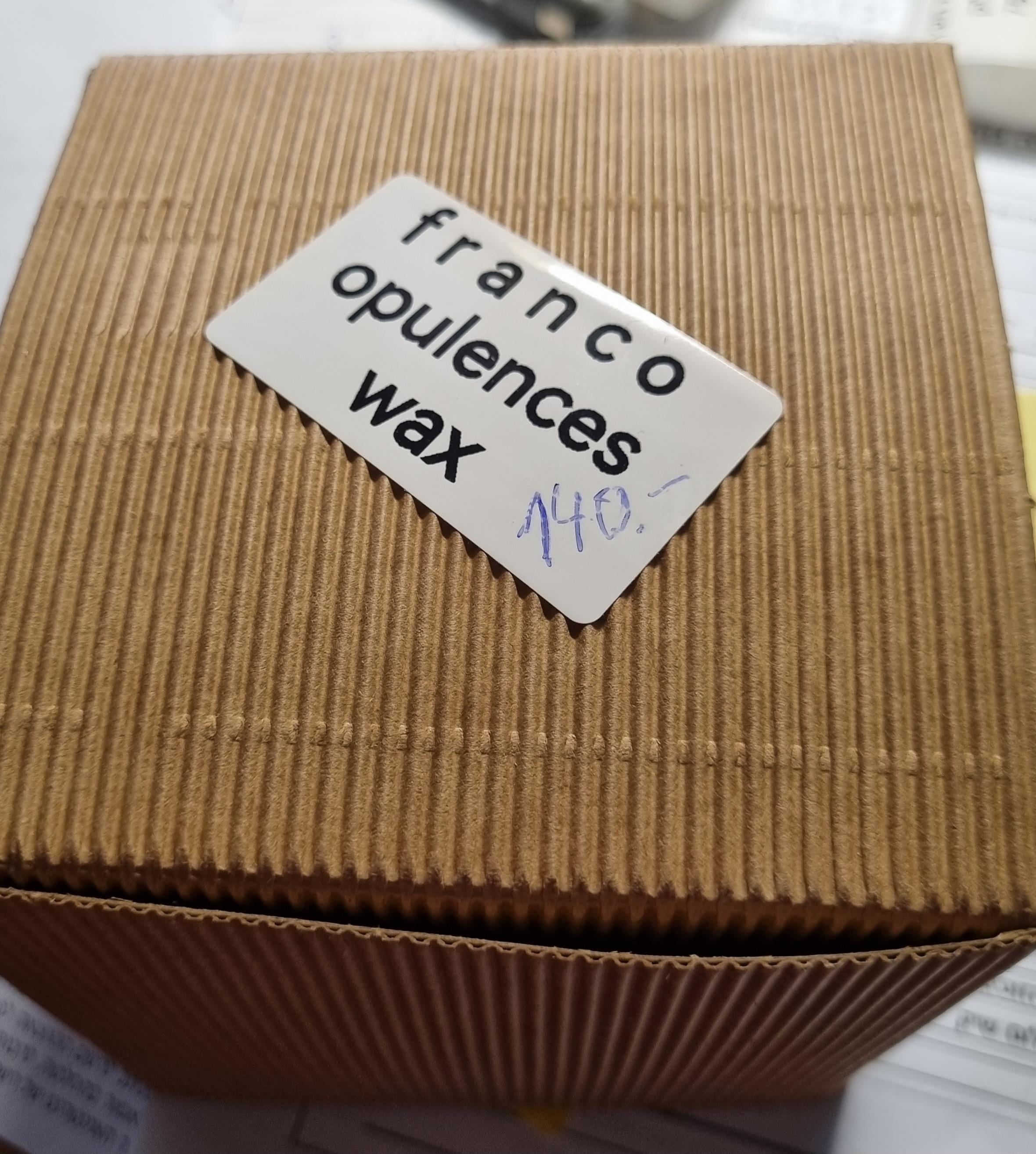 ווקס opulences מבית פרנקו להגנת העץ בפנים ובחוץ