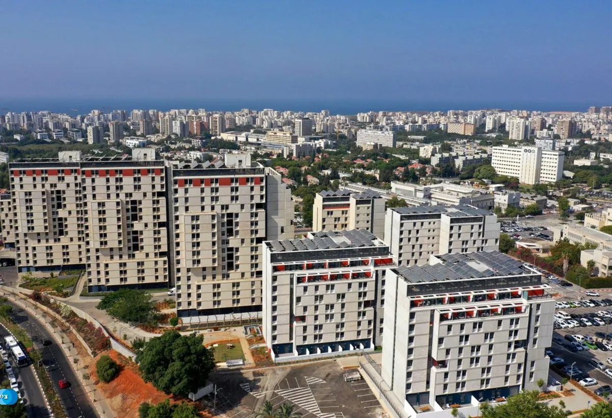 מעונות הסטודנטים רחובות — פרויקט בביצוע החברה