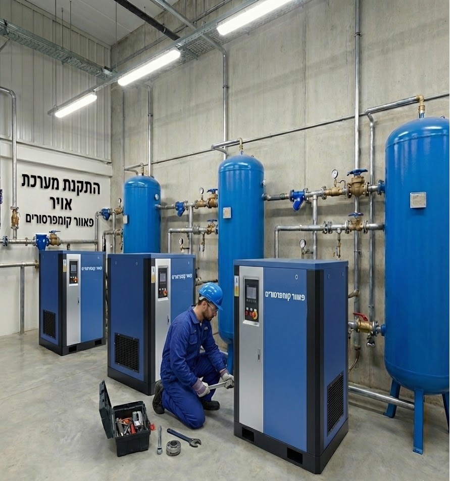 עבודות והתקנות של פאוור קומפרסורים