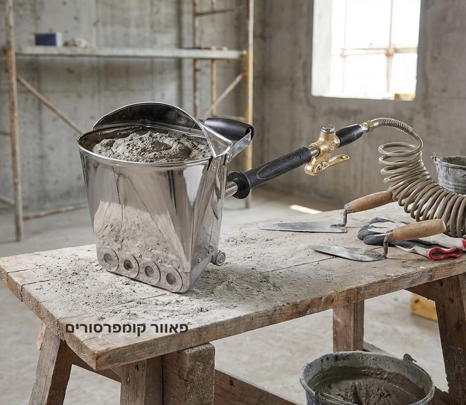שדרגו את עבודות הטיח והמלט שלכם – מהר יותר, קל יותר, מקצועי יותר
