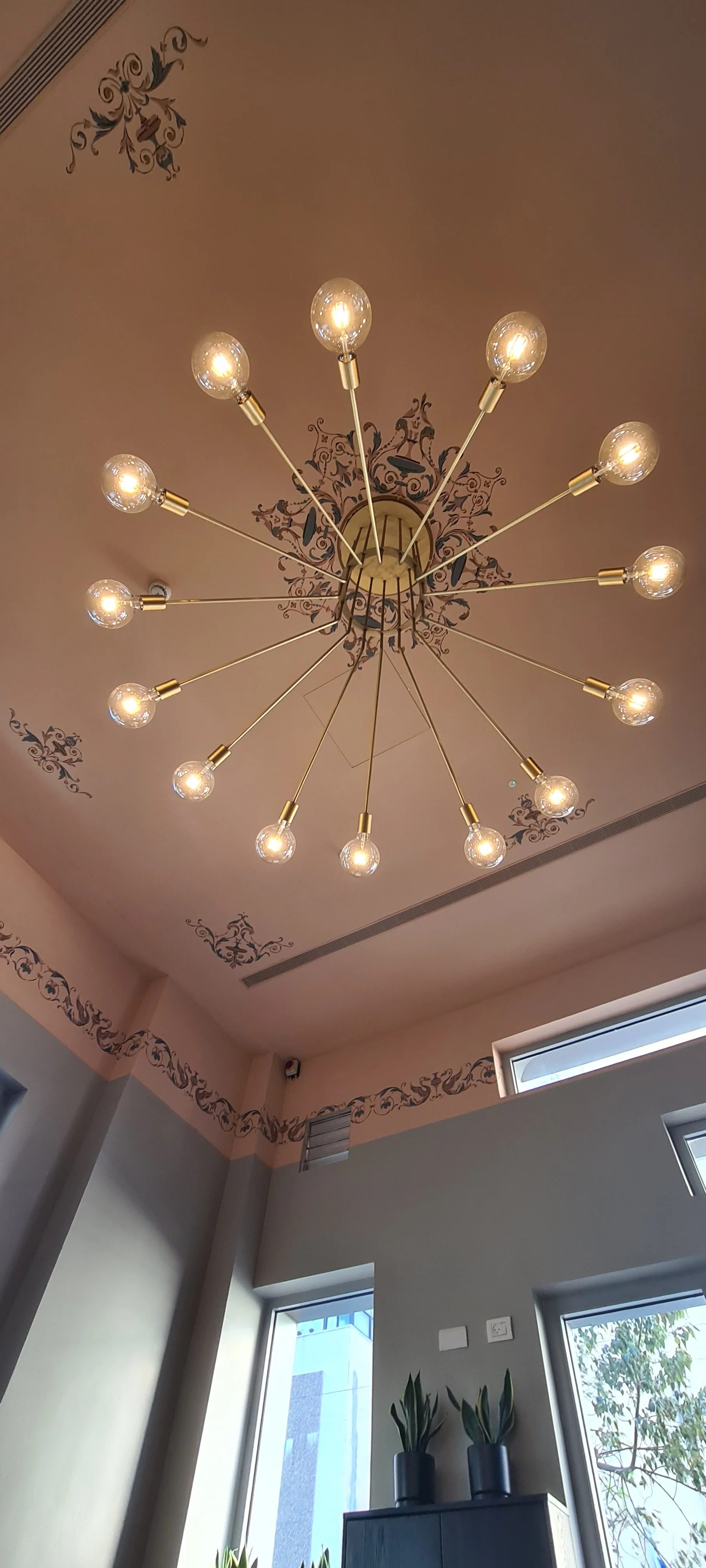 Chandelier blooms