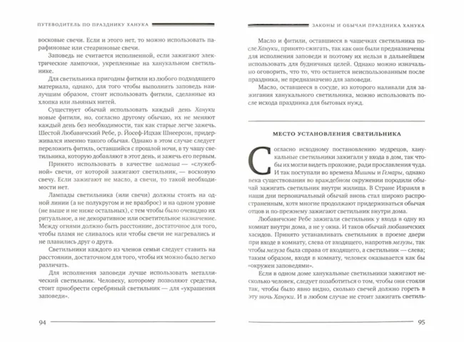 Путеводитель по празднику Ханука