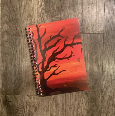 "Autumnal Whispers" notebook