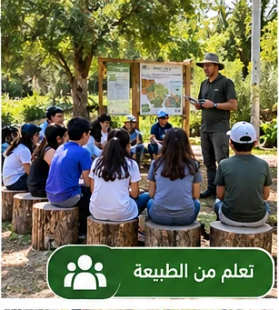 למידה מהטבע — שיעור חוץ־כיתתי בחצר בית הספר