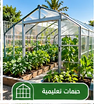 חממה לימודית — גידול צמחים בחממה בחצר בית הספר